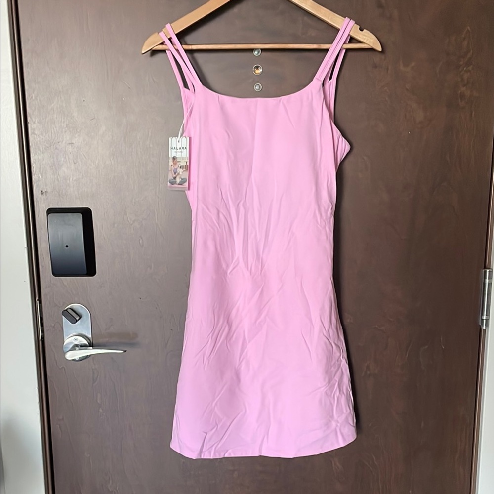 HALARA Double Strap 2-Piece Pocket Slip Dance Active Dress - Picture 2 of 10